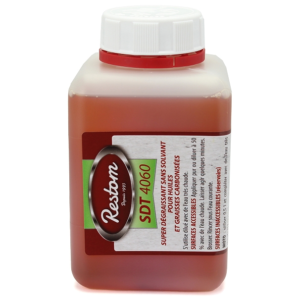 RESTOM SDT 4060 DEGRAISSANT POUR RESERVOIR 500ML