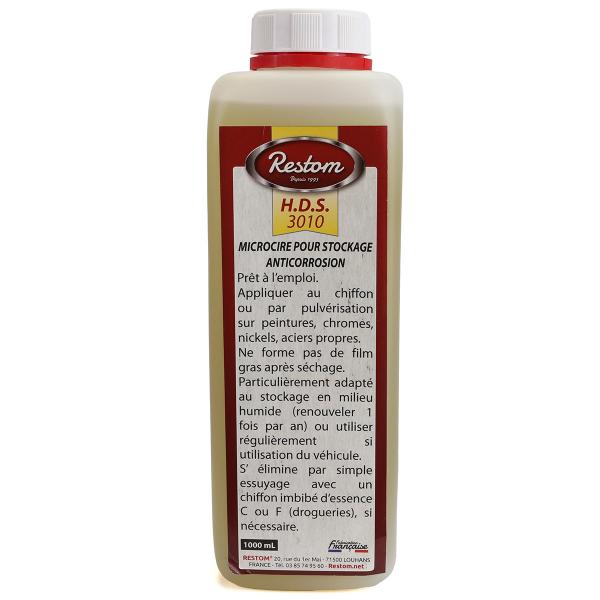 RESTOM MICROCIRE POUR STOCKAGE ANTICORROSION HDS 3010 1000ML