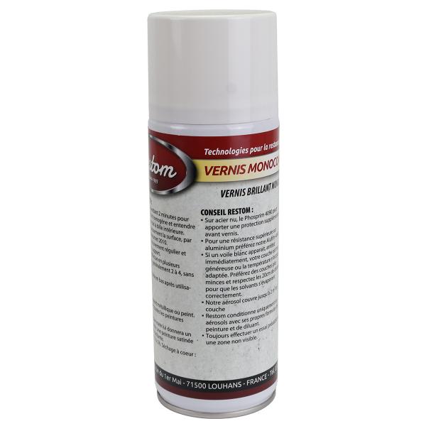 BOMBE DE VERNIS MONOCOMPOSANT RESTOM 9140