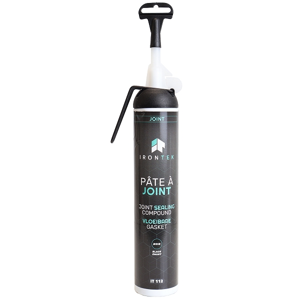 PATE A JOINT NOIR A GACHETTE IRONTEK -40° à +250° tube 200ml ( MADE IN GERMANY ) (  IRONTEK IT112 )
