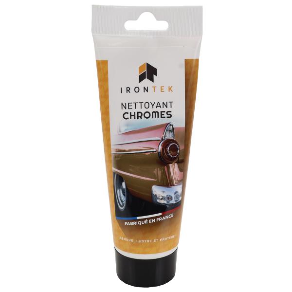 NETTOYANT CHROME UNIVERSEL IRONTEK IT312 (TUBE 200ml) (  IRONTEK IT313 )