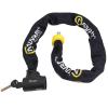 ANTIVOL VELO AUVRAY CHAINE C-BLOC PRO A CLE DIAM 8.5 mm L 90 CM AVEC SERRURE INTEGREE - HOMOLOGUE ART2