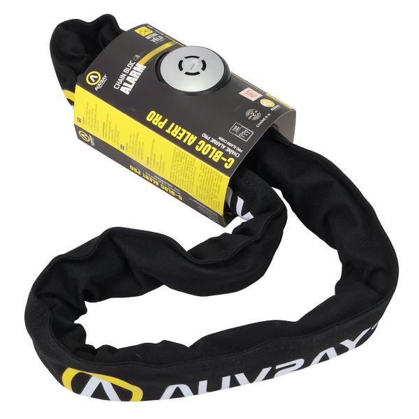 ANTIVOL AUVRAY CHAINE ALARME  C-BLOC ALERT PRO 100 Ø10MM  - HOMOLOGUE ART*** ( 120 DB )