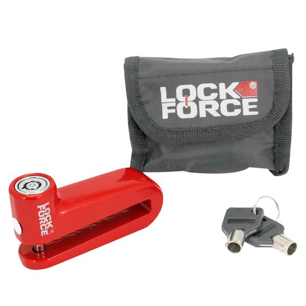ANTIVOL BLOQUE DISQUE LOCKFORCE Ø7mm  ( 90 X 50mm )