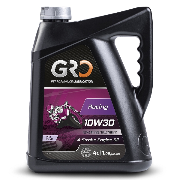 HUILE GLOBAL RACING OIL 4T GLOBAL RACING 10W30 100% SYNTHESE (BIDON 4L) GRO