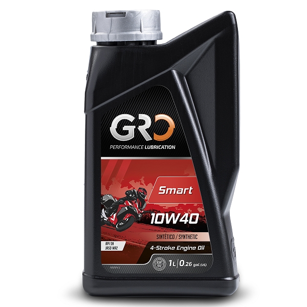 HUILE GLOBAL RACING OIL 4T GLOBAL SMART 10W40 SYNTHESE (BIDON 1L) GRO