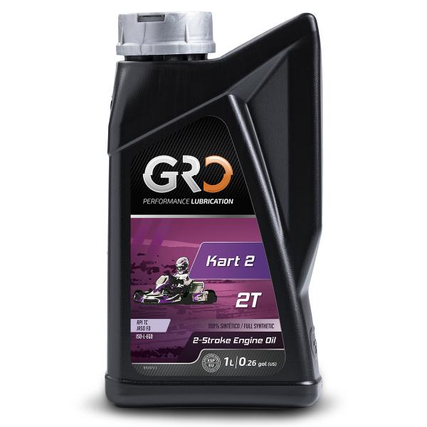 HUILE GLOBAL RACING OIL 2T KART-2 100% SYNTHESE (BIDON 1L) GRO
