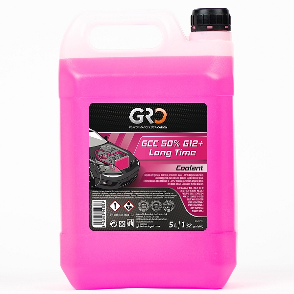 LIQUIDE DE REFROIDISSEMENT ROSE GLOBAL RACING OIL GCC-50 (5L) GRO ( PIAGGIO )