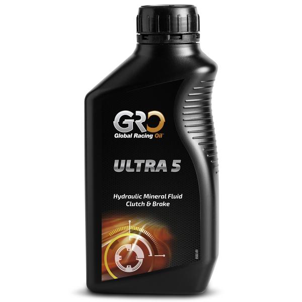 LIQUIDE D EMBRAYAGE MINERAL  GLOBAL RACING OIL ULTRA 5  (500ML) GRO