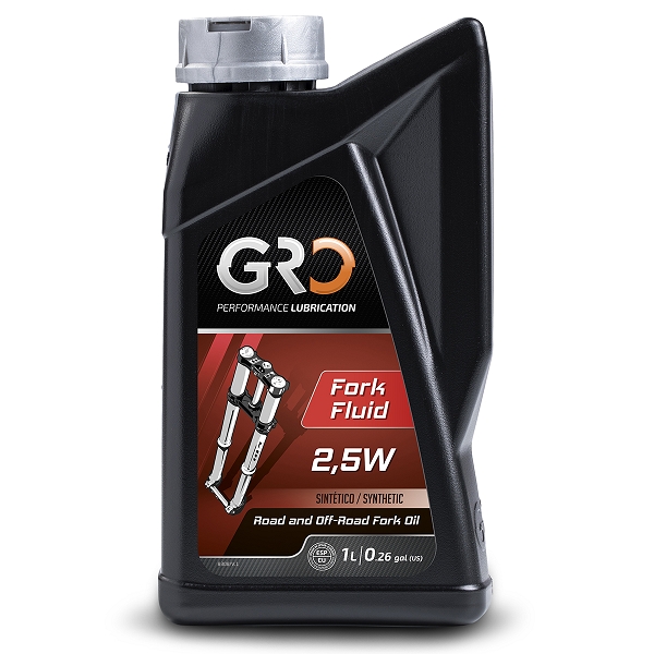 HUILE DE FOURCHE GLOBAL RACING OIL 2.5W (1L) GRO