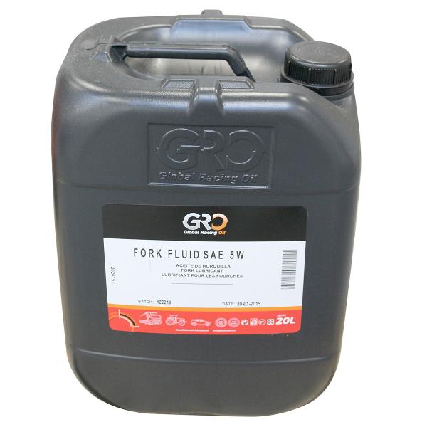 HUILE DE FOURCHE GLOBAL RACING OIL 5W (20L) GRO