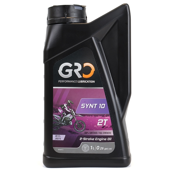 HUILE GLOBAL RACING OIL 2T SYNT-10 100% SYNTHESE (BIDON 1L)