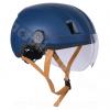 CASQUE VELO ADULTE SAFETY LABS IN-MOLD CITY 2 BLEU AVEC ECLAIRAGE LED INTEGREE T.M (54-57CM)
