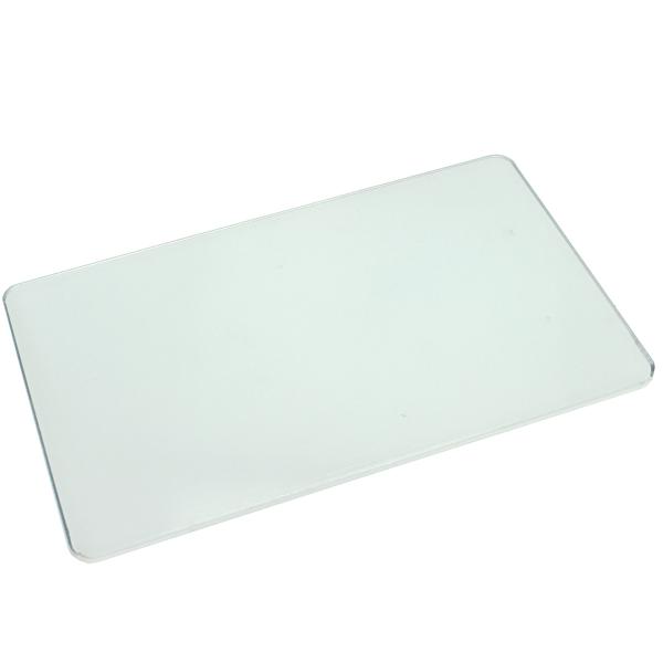 PLAQUE IMMATRICULATION MOTO PLEXIGLASS  210X130 POUR BANDE FILM REFLECTO