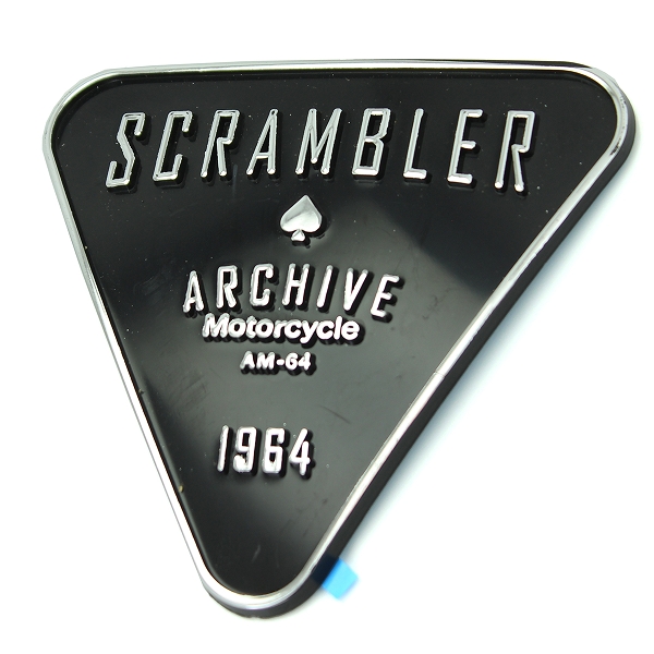 LOGO CACHE LATERAUX SCRAMBLER AM-64 ARCHIVE ( UNITAIRE )