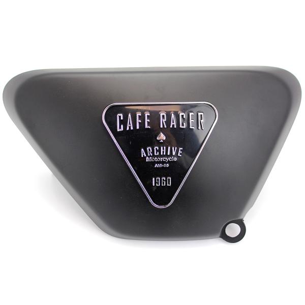 CAPOT / COQUE / CARENAGE DROIT BLACK MAT ARCHIVE CAFE RACER  125CC