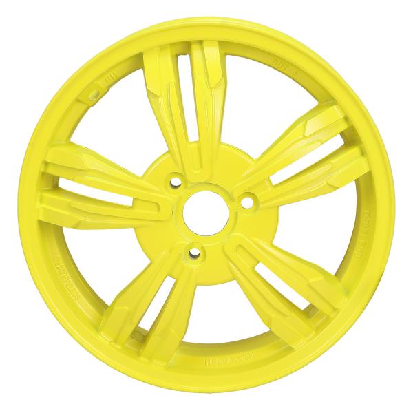 JANTE ARRIERE JAUNE TOXIC STREETMAX 13" 50CC
