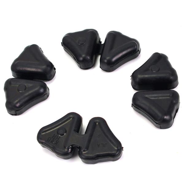 SILENT BLOC DE JANTE  ARRIERE TNT MOTOR GOOD VIBES E5 (JEU DE 4 PIECES)