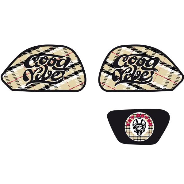 KIT DECO SO BRITISH TNT MOTOR GOOD VIBES