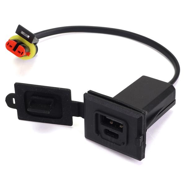 PORT DE CHARGE USB + USB C TNT MOTOR XCO 125 E5
