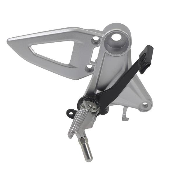 ENSEMBLE REPOSE PIED AVANT DROIT COMPLET AVEC PLATINE ET PEDALE DE FREIN XCR 125 E5