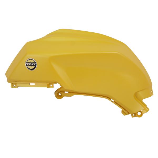 CACHE DE RESERVOIR GAUCHE JAUNE  XCR 125 E5