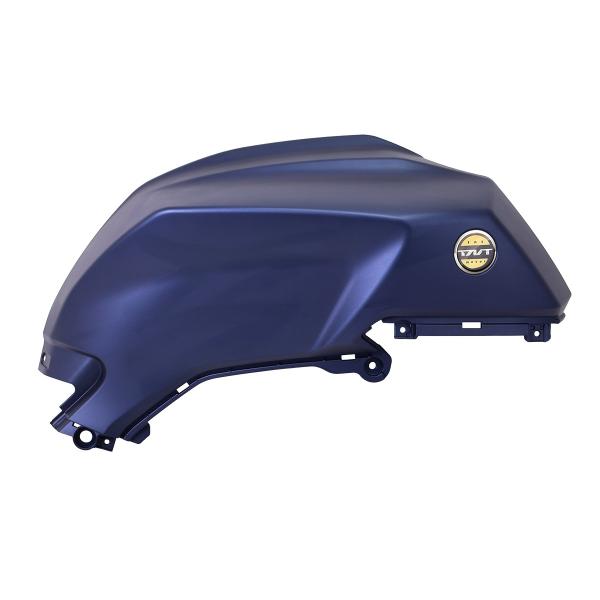 CACHE DE RESERVOIR DROIT BLEU  XCR 125 E5