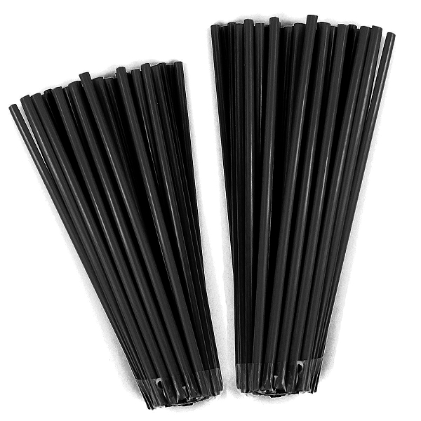 COUVRE RAYONS NOEND 76 PIECES (38 PIECES ROUE DE 19 ET 38 PIECES ROUE DE 21) NOIR