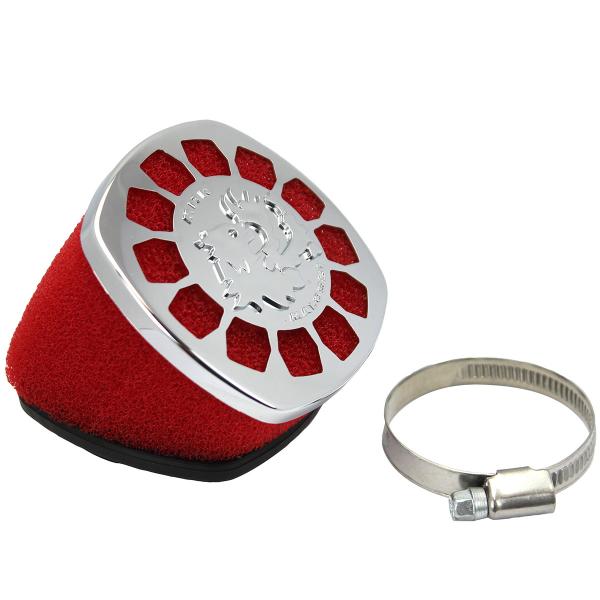 FILTRE A AIR SCOOT MALOSSI E14 COUDE Ø35