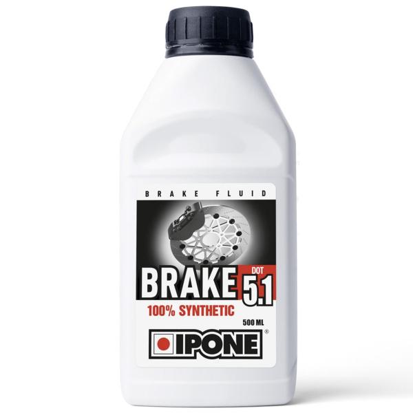 LIQUIDE DE FREIN IPONE DOT 5.1 100% SYNTHESE (BIDON DE 500 ML)