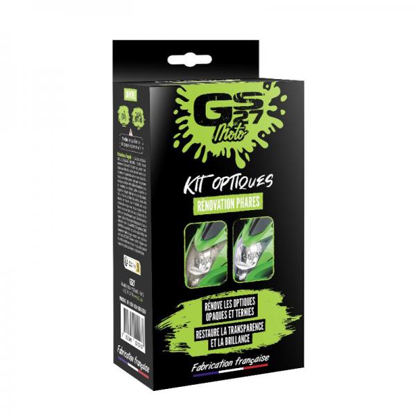 KIT RENOVATION OPTIQUES AUTO / MOTO / SCOOTER  GS27 RENOVATION MACHINE
