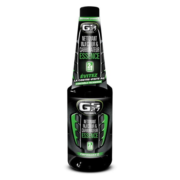 NETTOYANT INJECTEUR & CARBURATEUR ESSENCE - 2 EN 1 250ML GS27