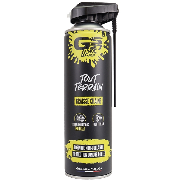 GRAISSE CHAINE GS27 MOTO TOUT TERRAIN  500 ML