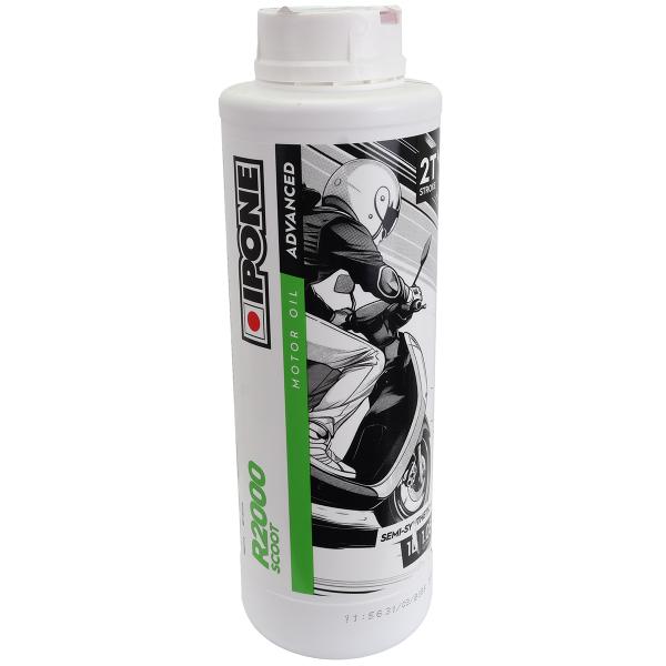 HUILE IPONE 2T R2000 SCOOT  SEMI-SYNTHESE (BIDON 1L)