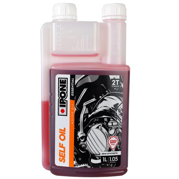 HUILE IPONE 2T SELF OIL SENTEUR FRAISE (BIDON 1L)