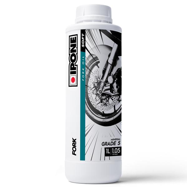 HUILE IPONE FOURCHE FORK SEMI-SYNTHETIC  5 (BIDON 1L)