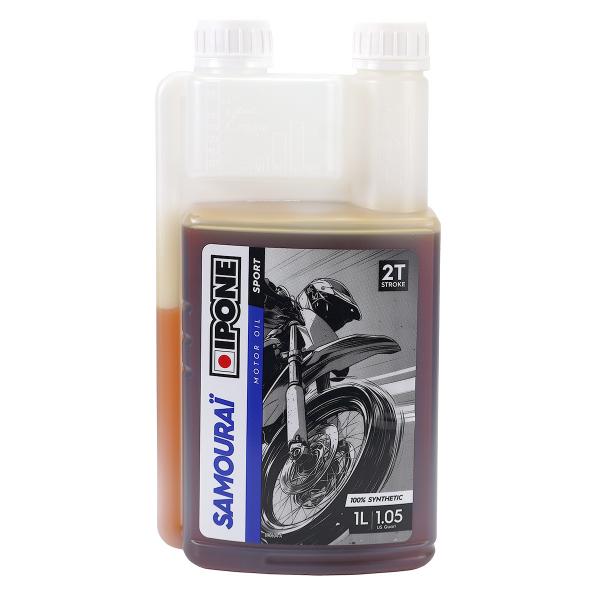 HUILE IPONE 2T SAMOURAÏ RACING 100% SYNTHESE (BIDON 1L)
