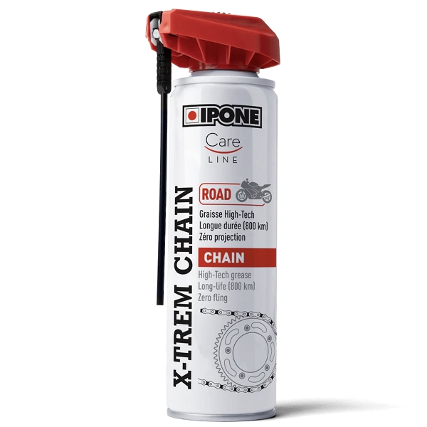 GRAISSE CHAINE IPONE XTREM CHAIN ROAD 250ML (AEROSOL)