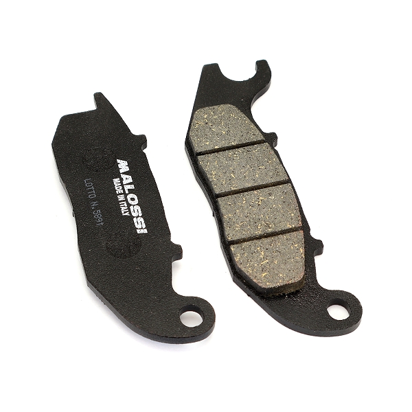 PLAQUETTE DE FREIN SCOOT MALOSSI ADAPT. HONDA 125 PCX IE 2018> AV/PIAGGIO 125 LIBERTY I GET 2021> AV. 125 MEDLEY 2016>2021 AV/APRILIA 125 SR GT 2022> AV  SPORT