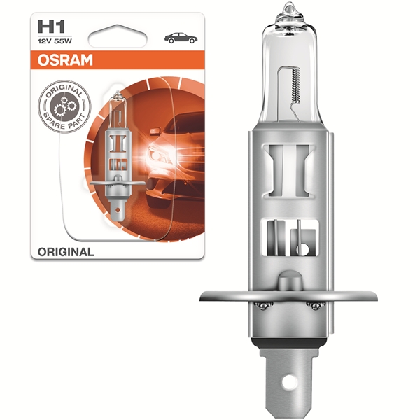 AMPOULE/LAMPE OSRAM 12V-55W P14.5S H1 BLISTER