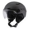 T'NB- CASQUE VELO TNB VIZION LED AVEC FEU STOP ET CLIGNOTANTS - GRIS ANTHRACITE - TAILLE L (59-61CM)