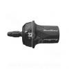 MANETTE DE DERAILLEUR DROITE 8V. POIGNEE TOURNANTE SUNRACE SHIFTER  - COMPATIBLE SHIMANO / SRAM