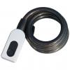 ANTIVOL VELO A CABLE LOCKFORCE EMPREINTE DIGITALE Ø12mm 1.07m
