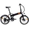 VELO ELECTRIQUE EZO ODEON 20 300Wh NOIR ORANGE