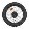 ROUE ARRIERE AVEC MOTEUR  BAFANG POUR VELO TNT CANAL