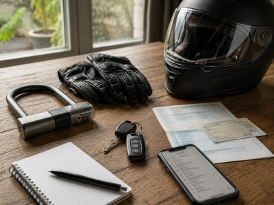 Préparer sa venue à l’atelier scooter avec clés, antivol, carte grise et carnet d’entretien