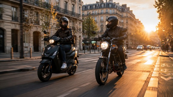 Scooter ou moto 50cc : Lequel choisir pour vos trajets ?