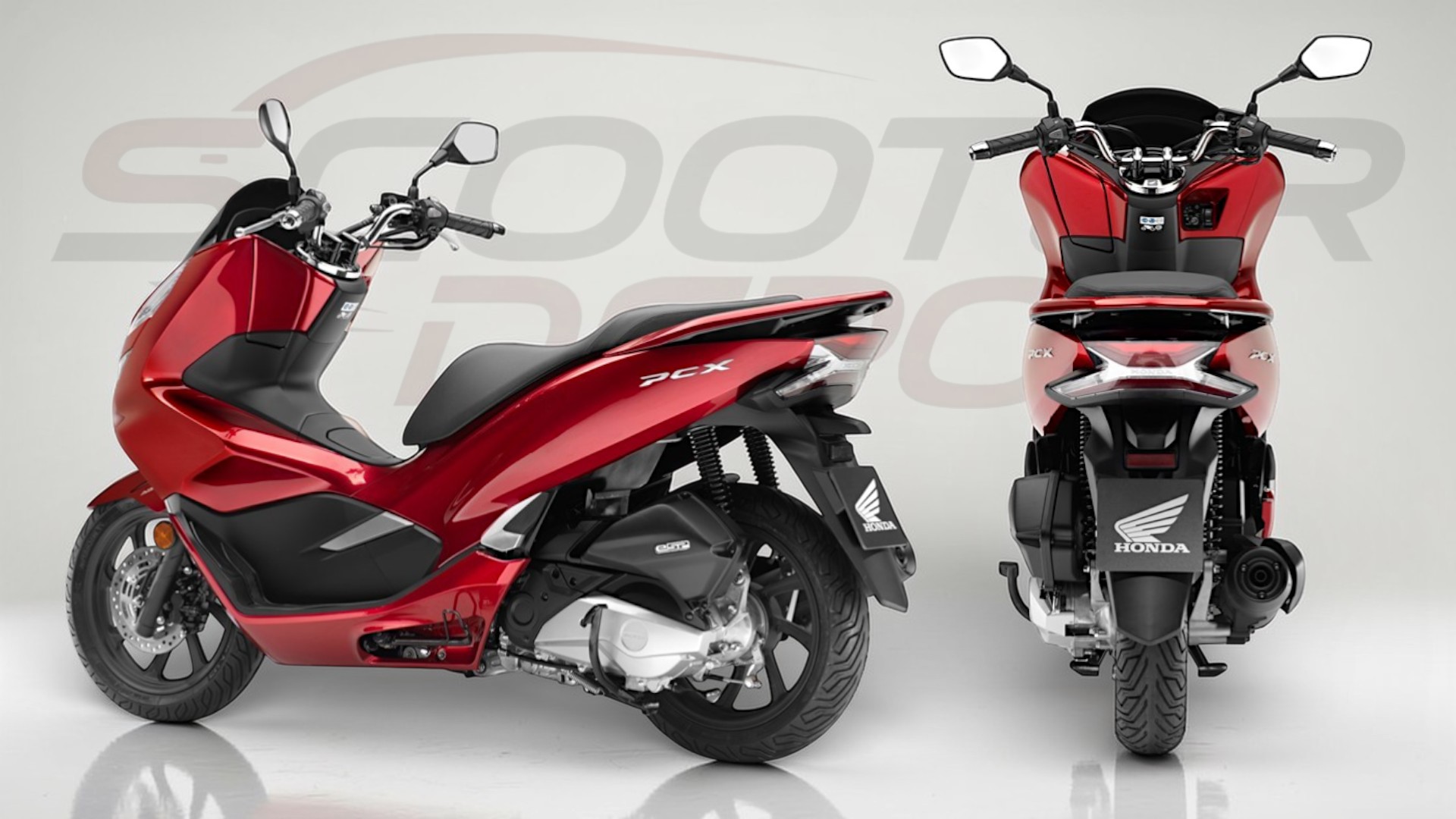 Pieces HONDA PCX - Vue arriere