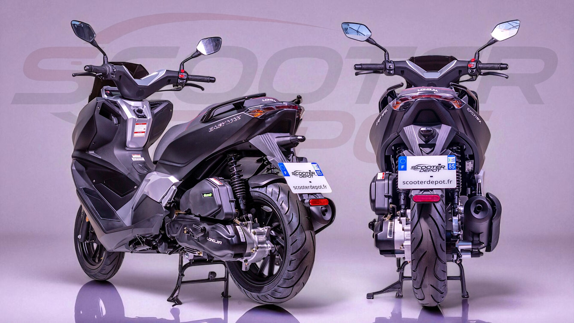 Pieces scooter 125cc EASYMAX - Partie arrière