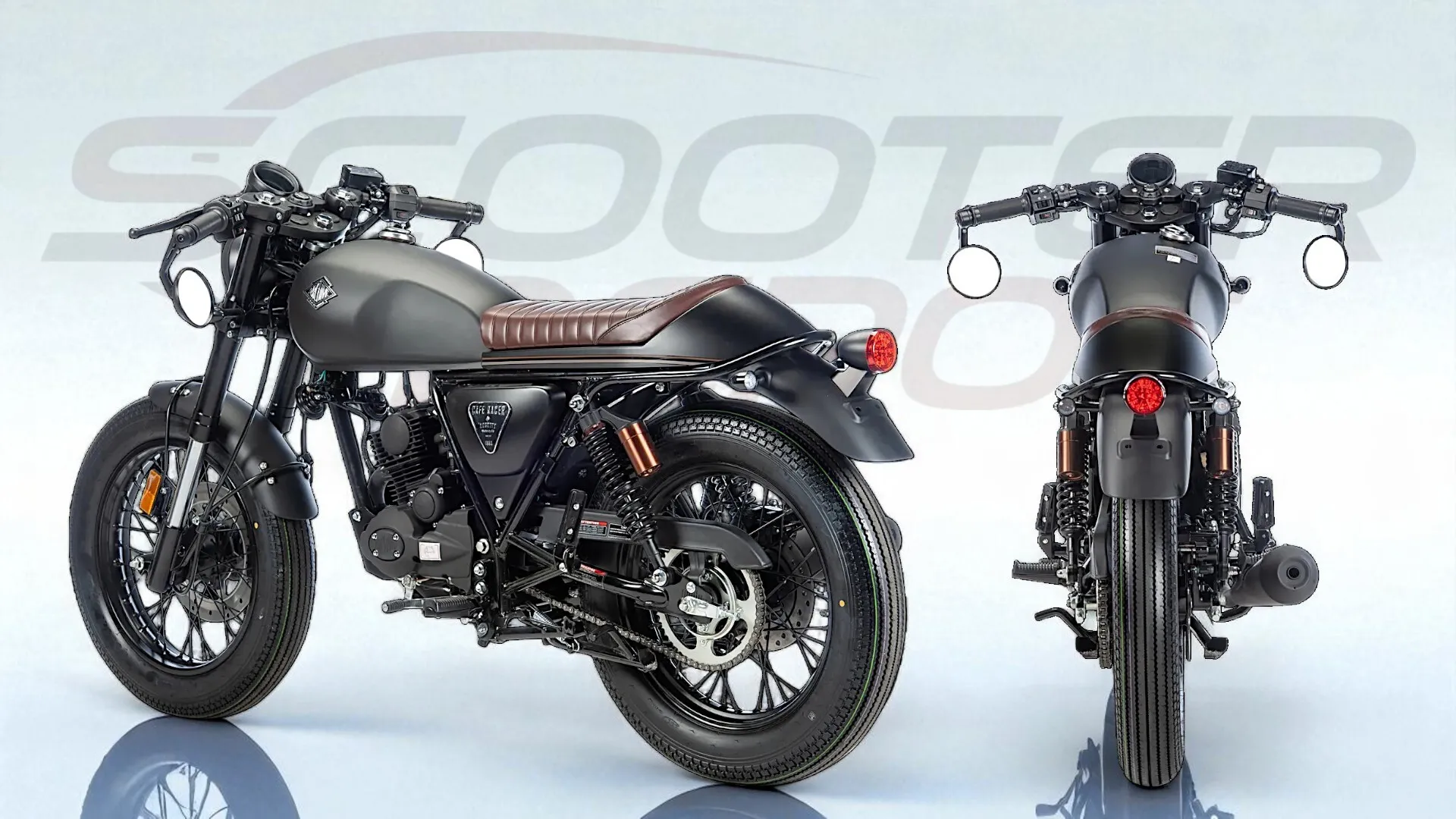 Archive AM‑80 50 Café Racer-esprit vintage à portée de main